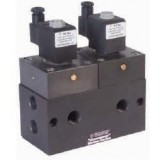 Rotex solenoid valve 5 PORT 3 POSITION CENTER EXHAUST / PRESSURISED POPPET SOLENOID VALVE